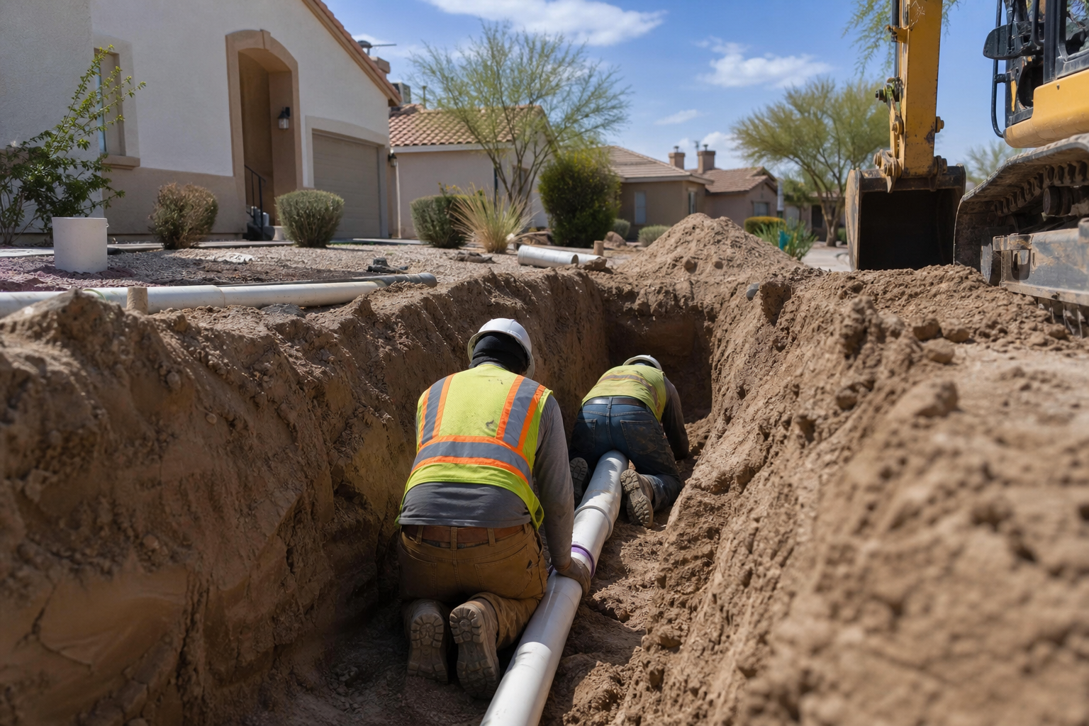 Sewer Line Repair — Mesa, AZ